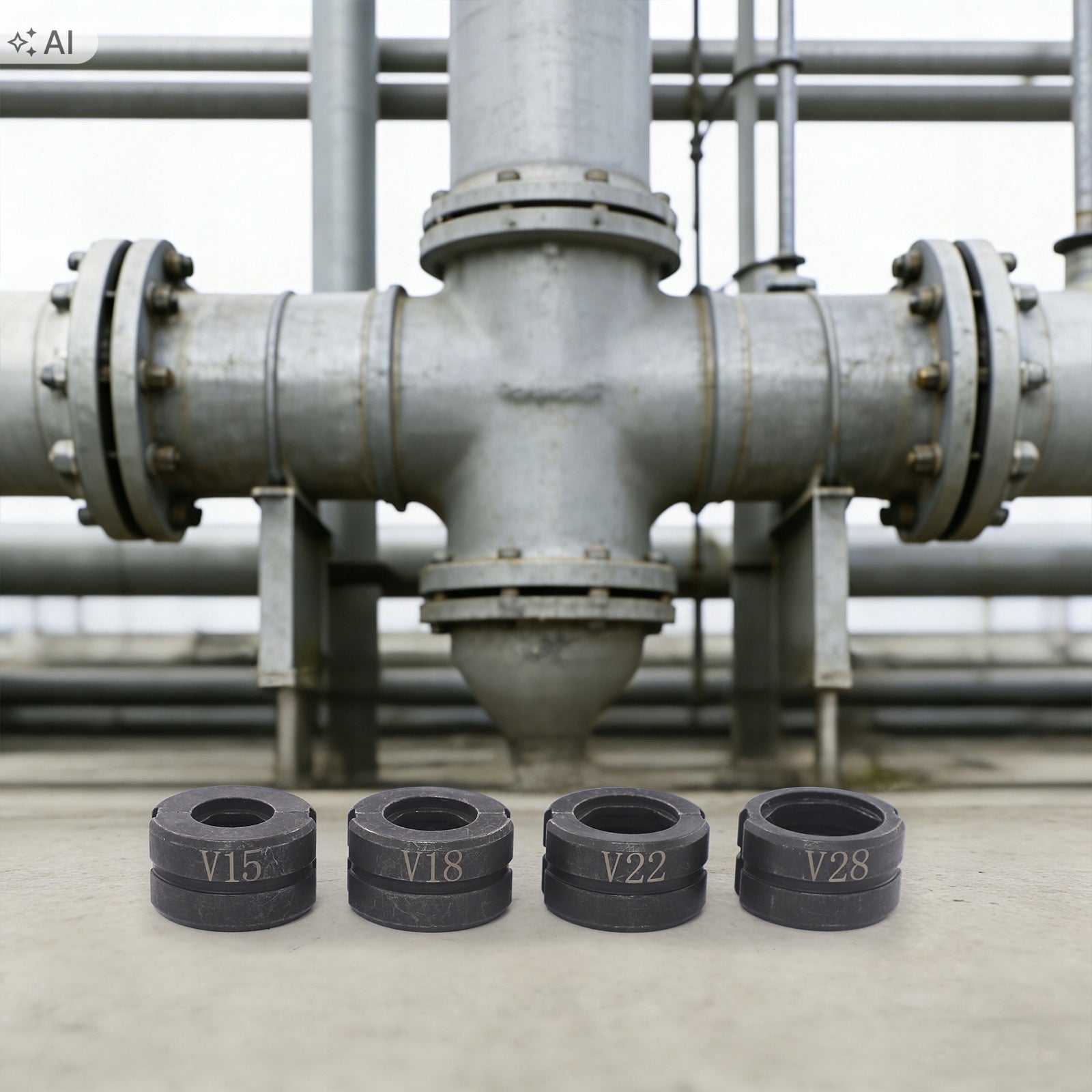 V15/18/22/28MM DIES/JAWS FOR CRIMPING PIPES Manufacturer code Crimping Dies Crimping Pliers