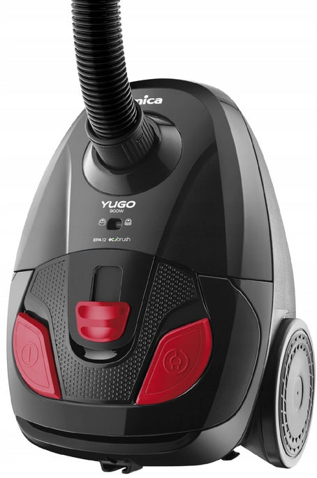 VACUUM CLEANER AMICA YUGO VM1043 | BAGGED | POWERFUL 900W | LIGHT | POWER ADJUSTMENT Dominant color black