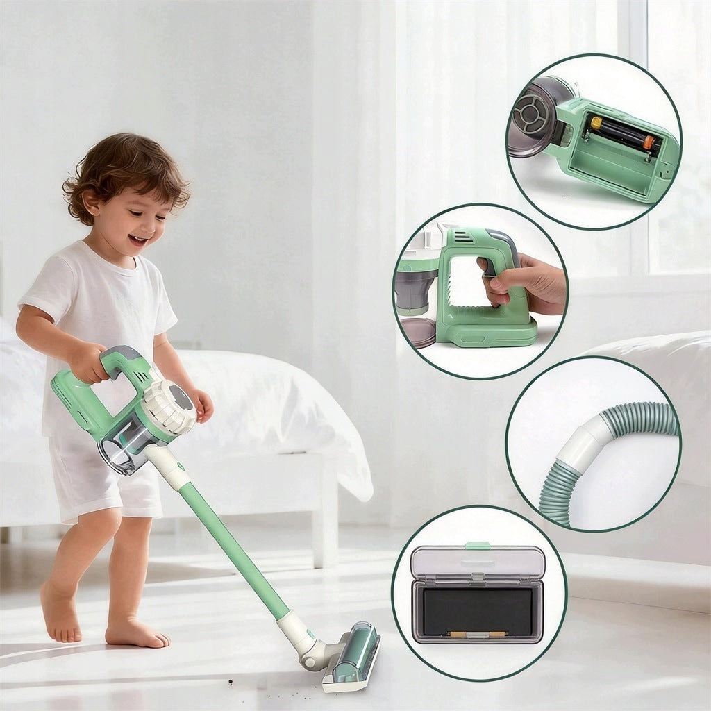 VACUUM CLEANER CHILDREN VACUUM CLEANER EDUCATIONAL TOY REALISTIC AUTONOMOUS Brand no brand
