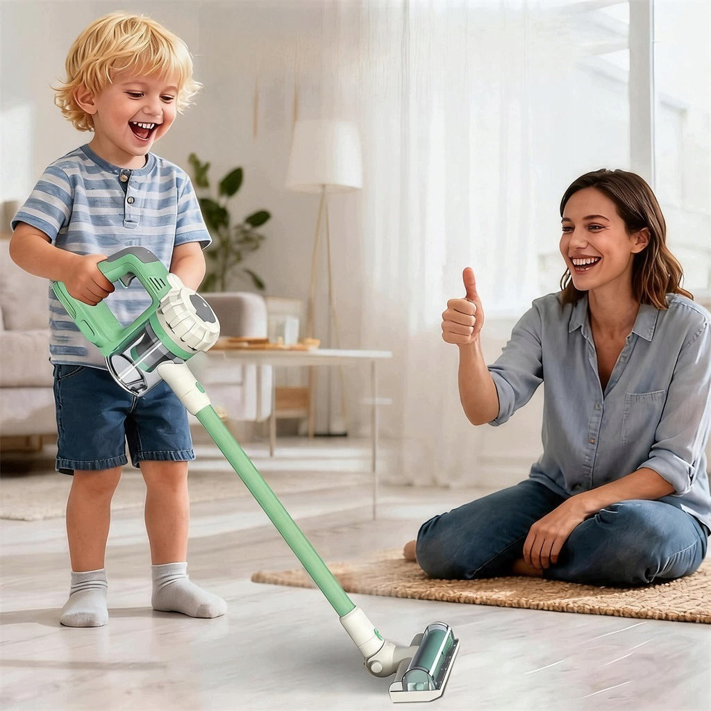 VACUUM CLEANER CHILDREN VACUUM CLEANER EDUCATIONAL TOY REALISTIC AUTONOMOUS Packaging status original