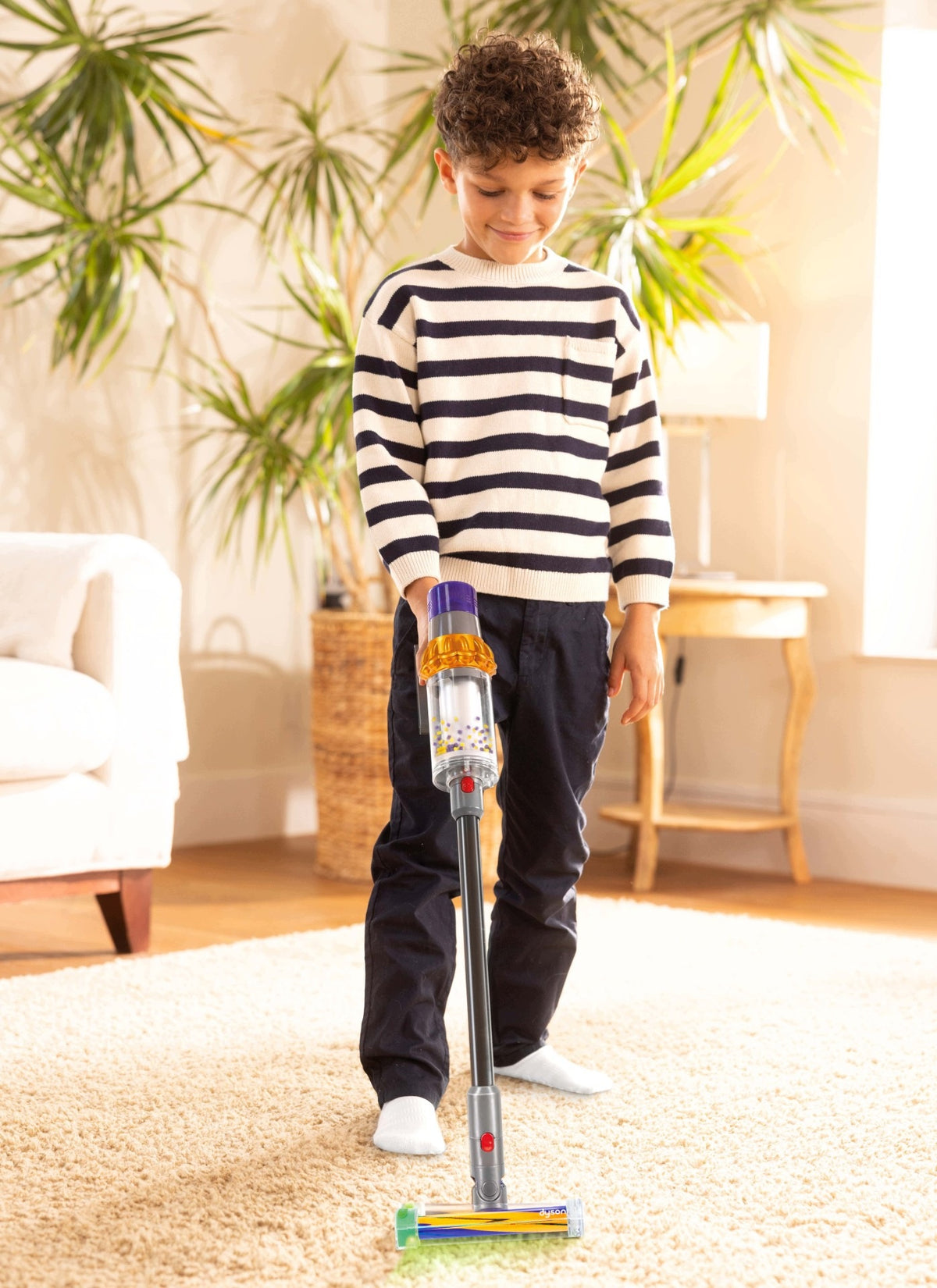 VACUUM CLEANER DYSON DETECT VERTICAL FOR CHILDREN SOUND AND LED LIGHT CASDON Manufacturer code 68850