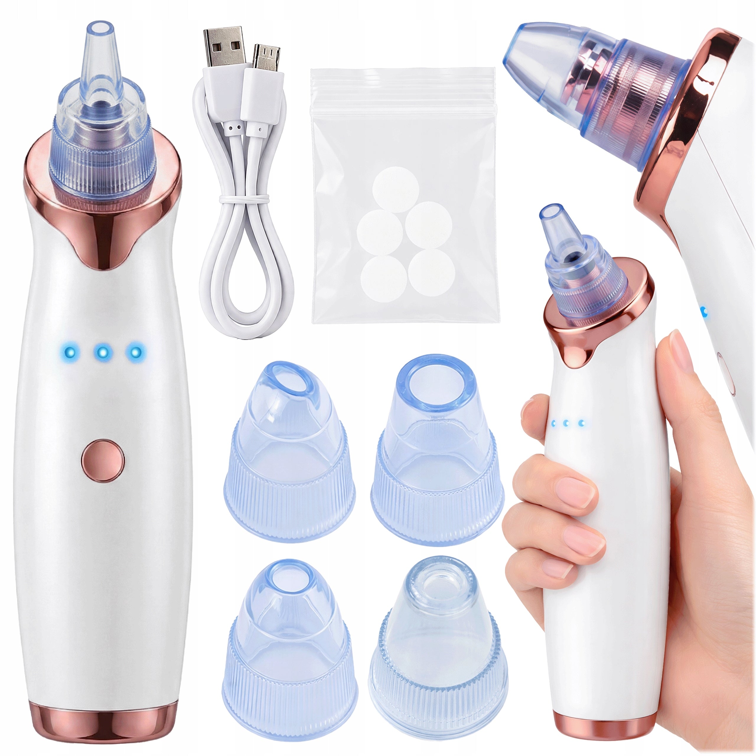 VACUUM CLEANER FOR BLACKHEAD PORES MOBILE HYDRABRASION 5 CLEANSING TIPS