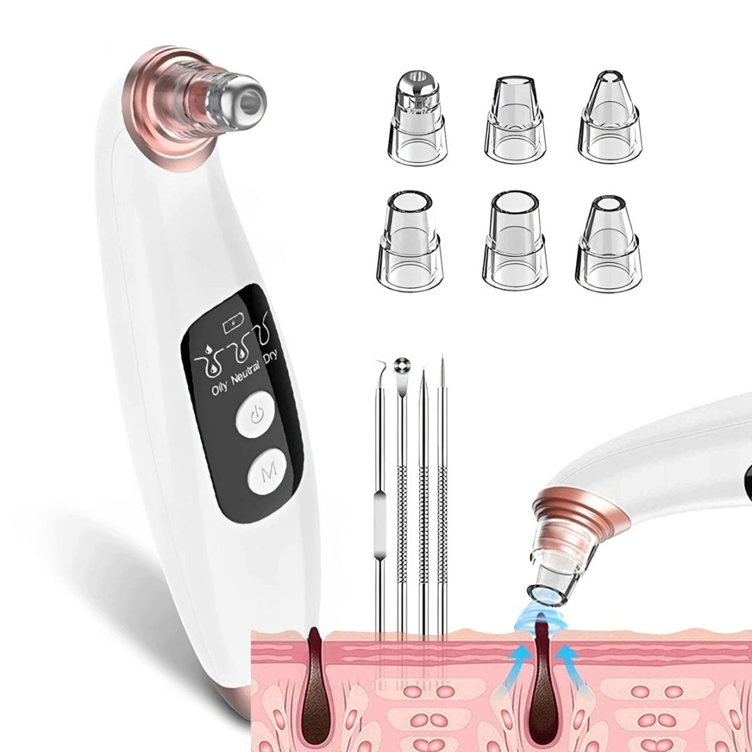 VACUUM CLEANER FOR BLACKHEAD USB FACIAL PORE CLEANSING DEVICE