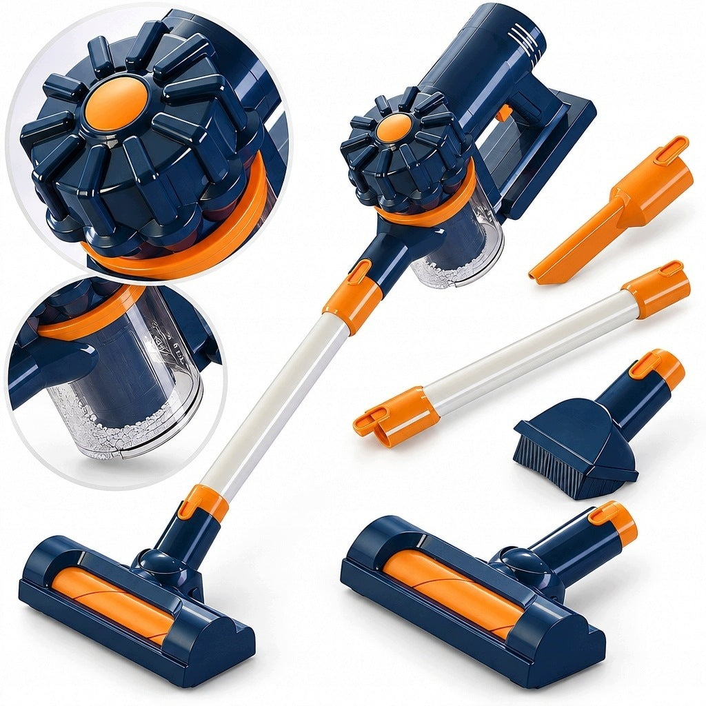 VACUUM CLEANER FOR CHILDREN RETOO DR310 VERTICAL SUCTION FUNCTION SOUND EFFECT 3+