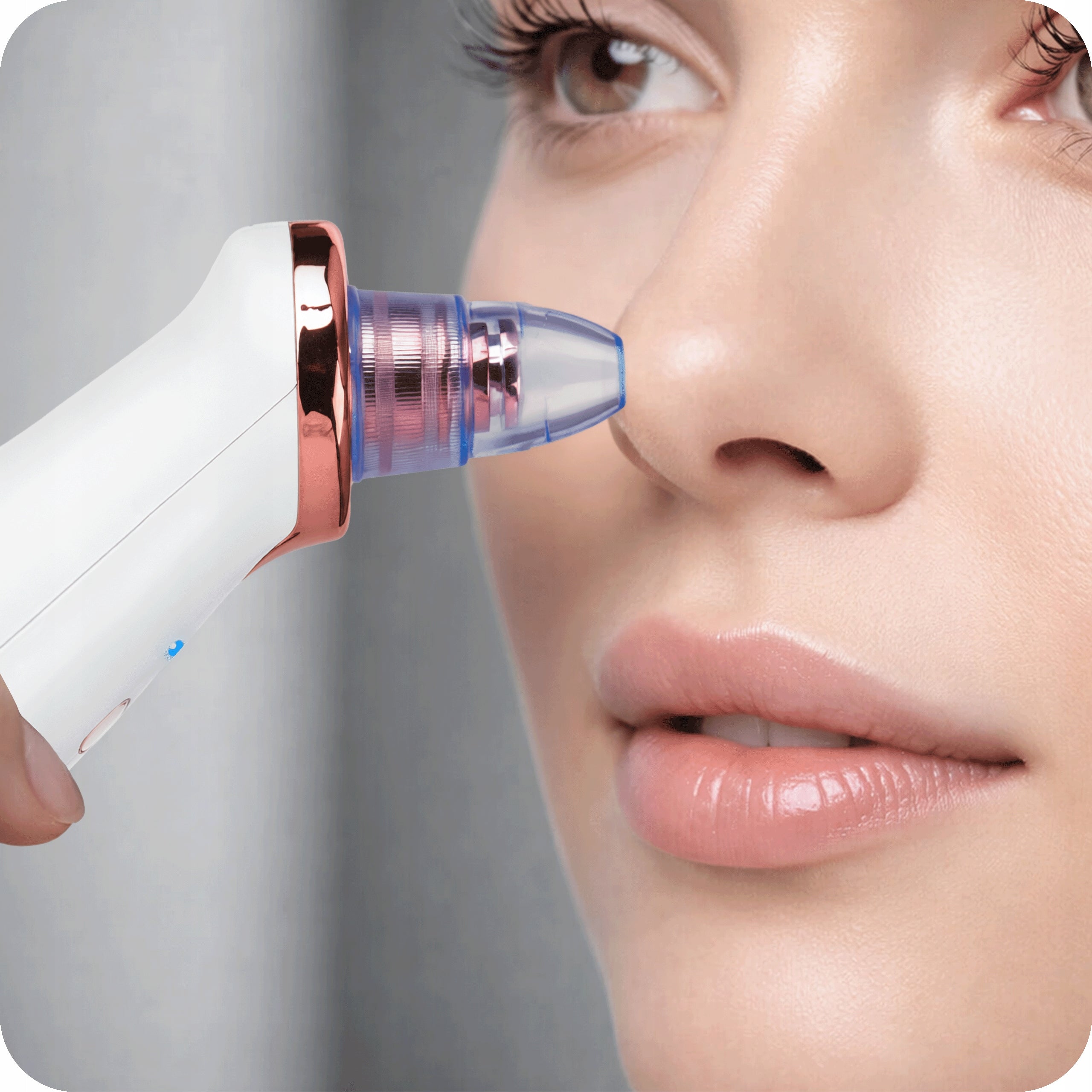 VACUUM CLEANER FOR PORE BLACKHEADS MOBILE HYDRABRASION 5 TIPS CLEANING Medical device no