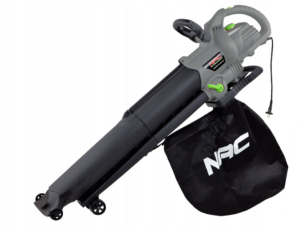 VACUUM CLEANER LEAF BLOWER NAC 3000 IN SHREDDING SPEED CONTROL Packaging status original