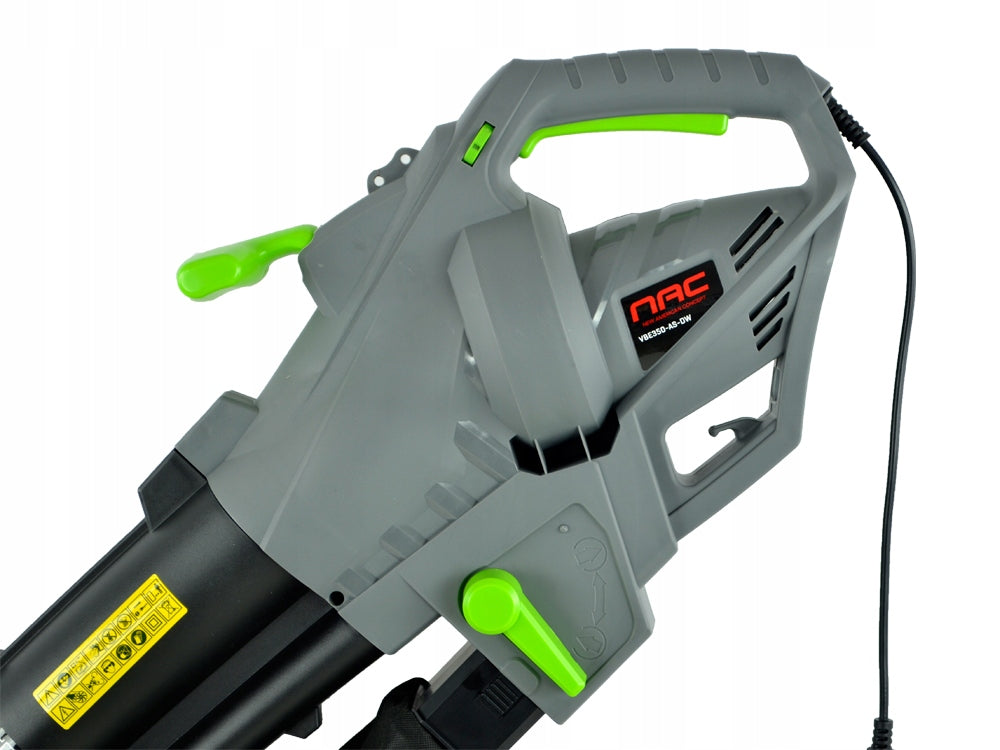 VACUUM CLEANER LEAF BLOWER NAC 3500 W WITH SHREDDER SPEED CONTROL Manufacturer code 40231