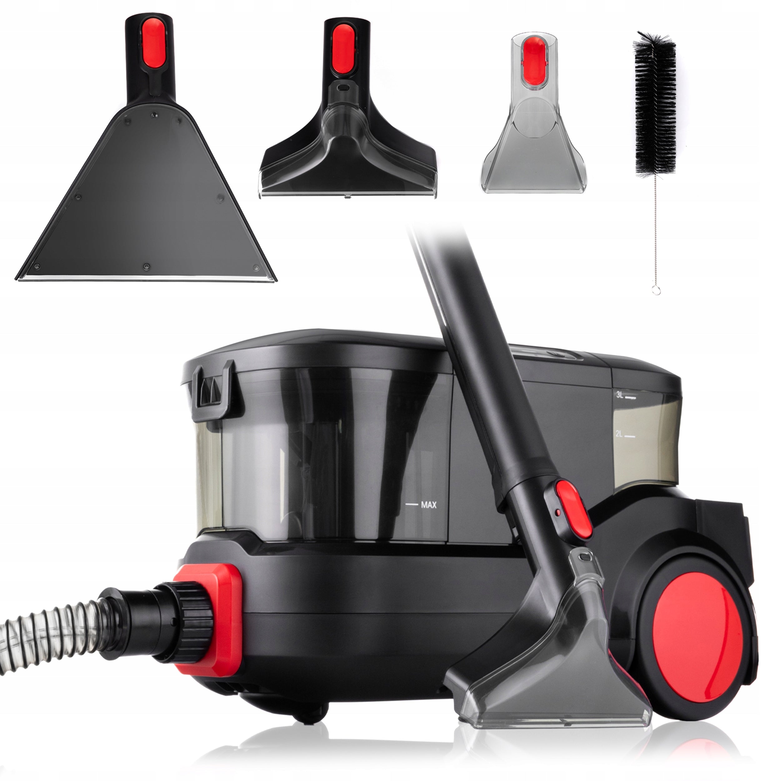 VACUUM CLEANER LEHMANN PROWASH 2000W BLACK UPHOLSTERY CARPETS STRONG EAN (GTIN) 5903641426954