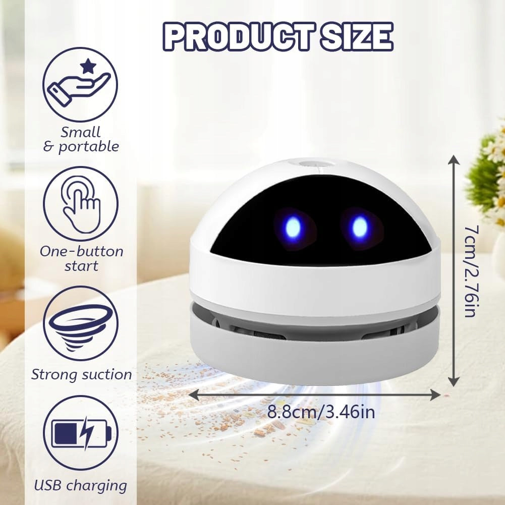 VACUUM CLEANER MINI PORTABLE WIRELESS USB SMALL TABLE HANDHELD STRONG Brand no brand
