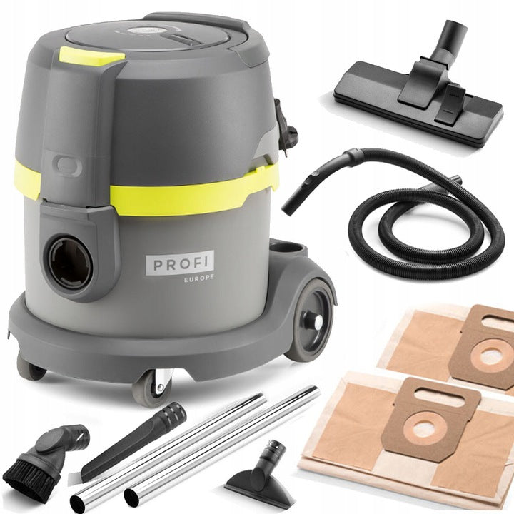 VACUUM CLEANER PROFI 6 EPA POWERFUL 16m RANGE RETRACTOR PRO