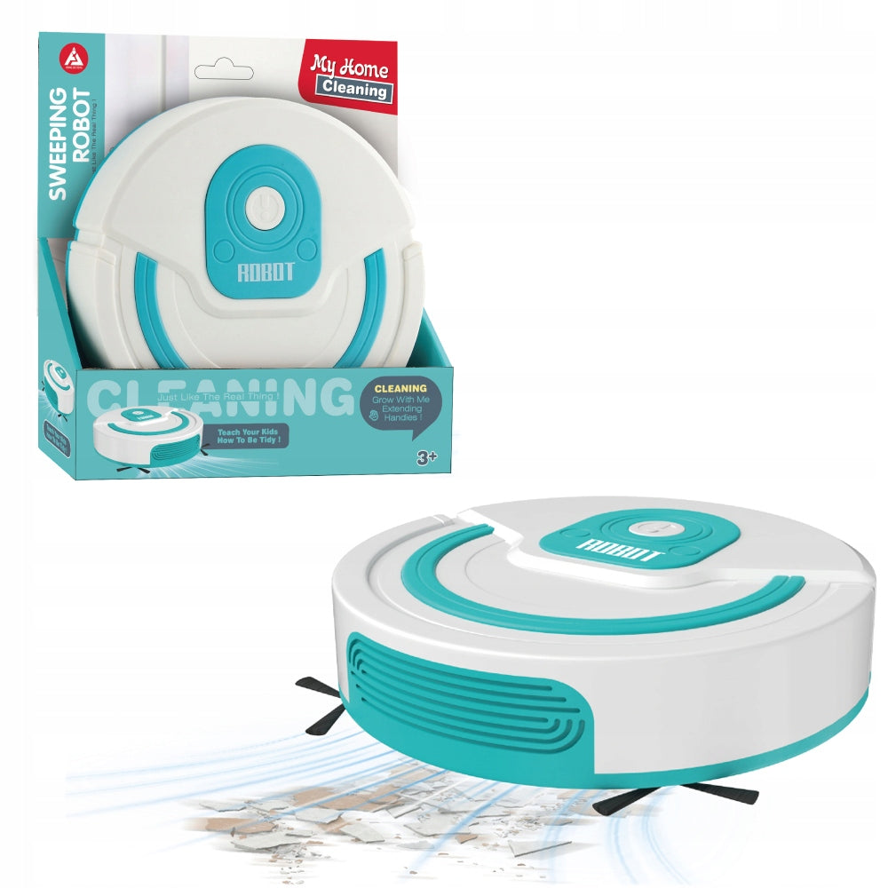 VACUUM CLEANER RIDING TOY FOR CHILDREN MOVABLE BRUSHES ROBOT ASKATO Brand Askato