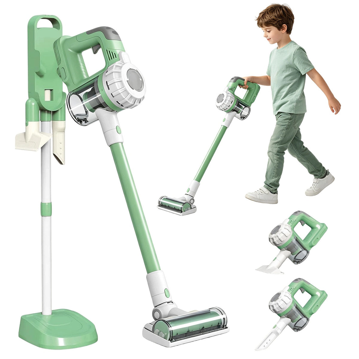 VACUUM CLEANER UPRIGHT TOY 3+ REALISTIC FOR CLEANING FUN