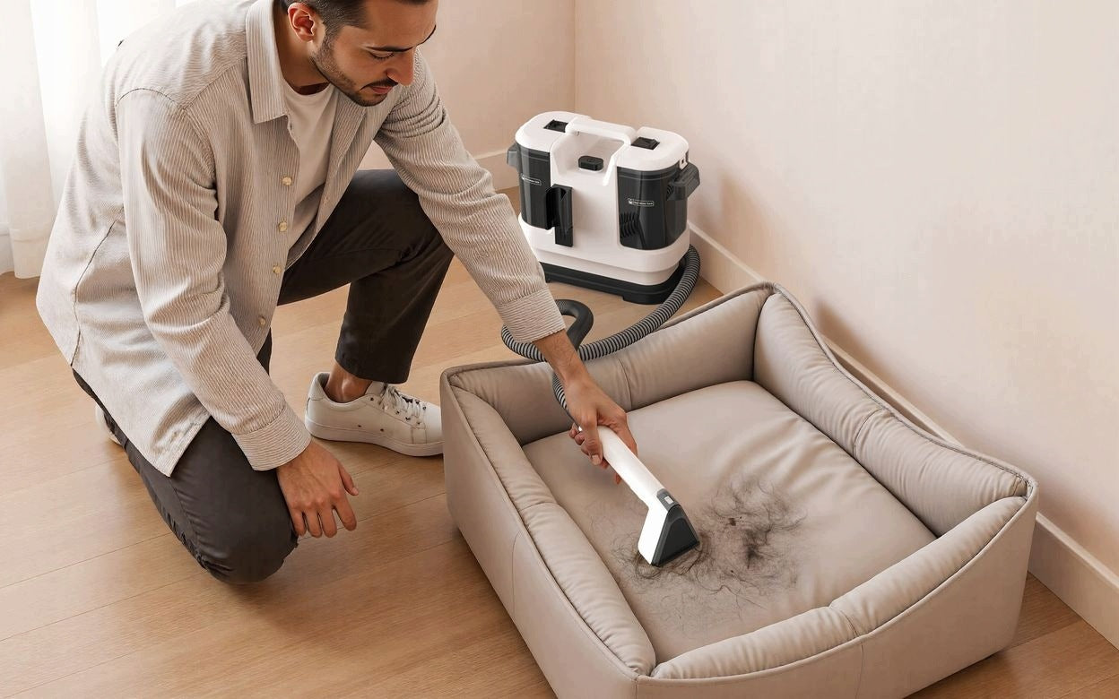 VACUUM CLEANER WASHING FOR MATTRESS COUCH ARMCHAIRS REMOVING WINE COFFEE STAINS Manufacturer code CL-034