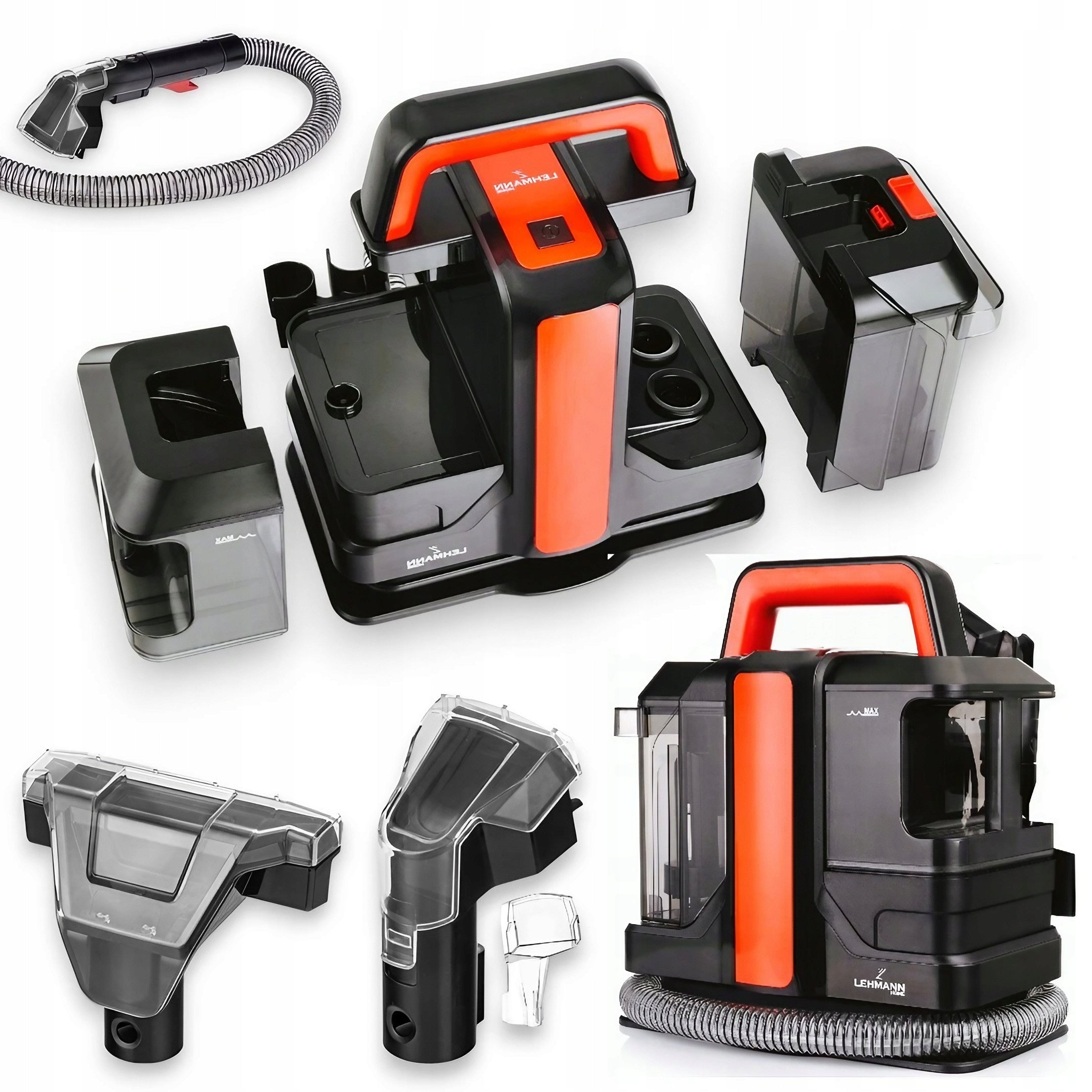 VACUUM CLEANER WASHING LEHMANN CARPET UPHOLSTERY WET DRY SUCTION CUPS SPOT CLEAN Manufacturer code DO PRANIA CZYSZCZENIA RÓŻNYCH POWIERZCHNI