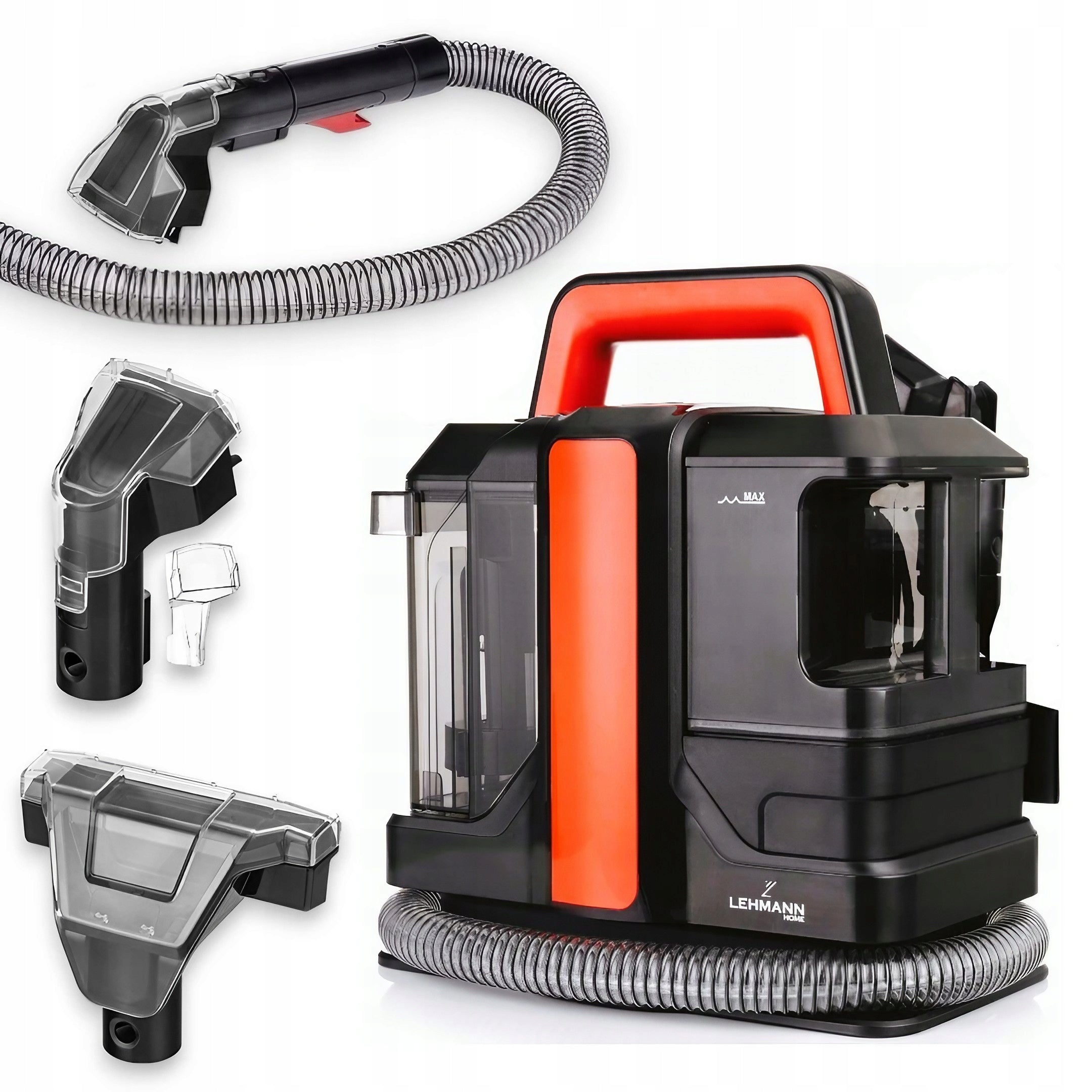 VACUUM CLEANER WASHING LEHMANN CARPET UPHOLSTERY WET DRY SUCTION CUPS SPOT CLEAN Packaging status original