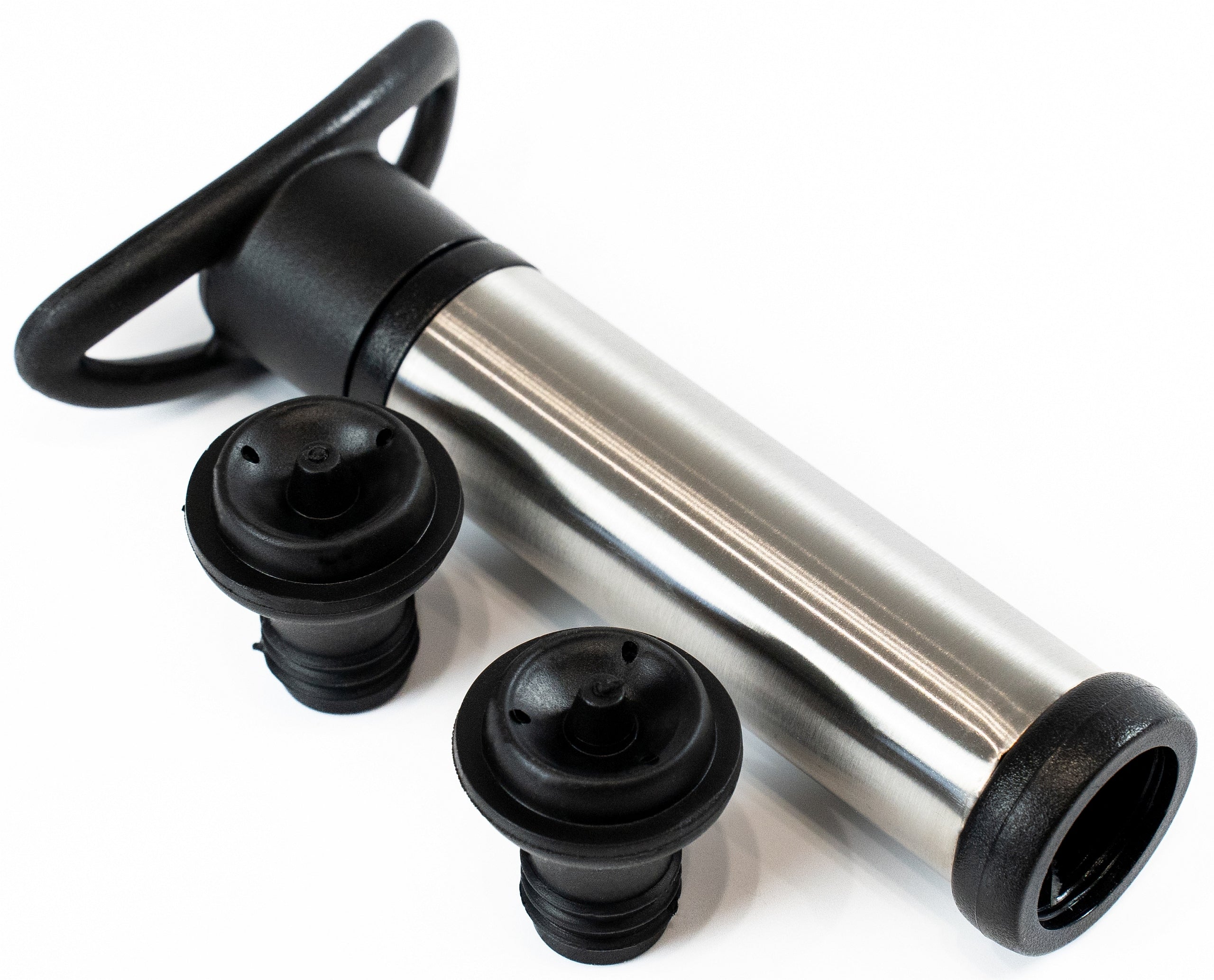 VACUUM PUMP for wine TWO STOPPERS Wine accessories Manufacturer Banquet