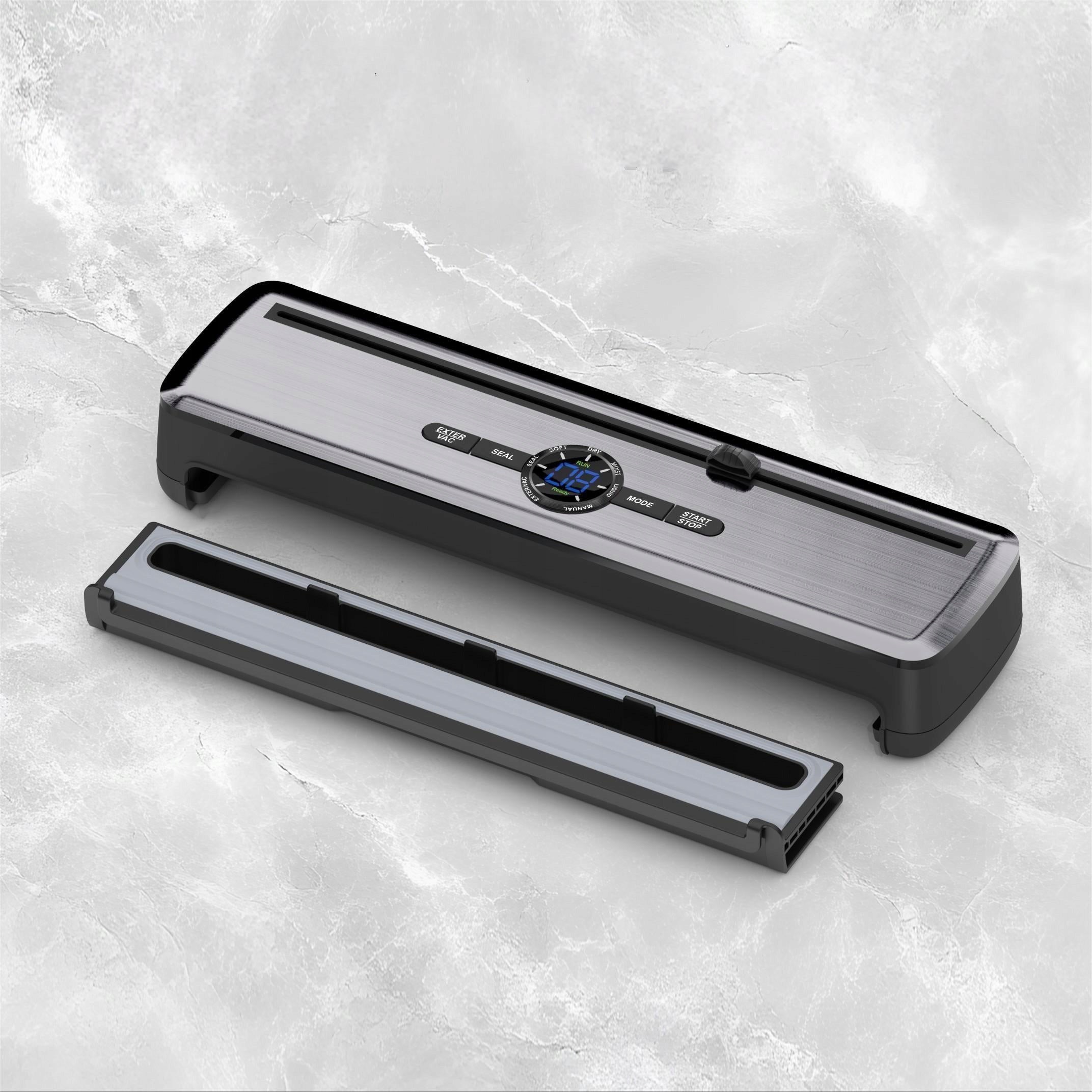 VACUUM SEALER FOOD PACKAGING MACHINE AUTOMATIC WITH BAGS 7 in 1 Power 135 W