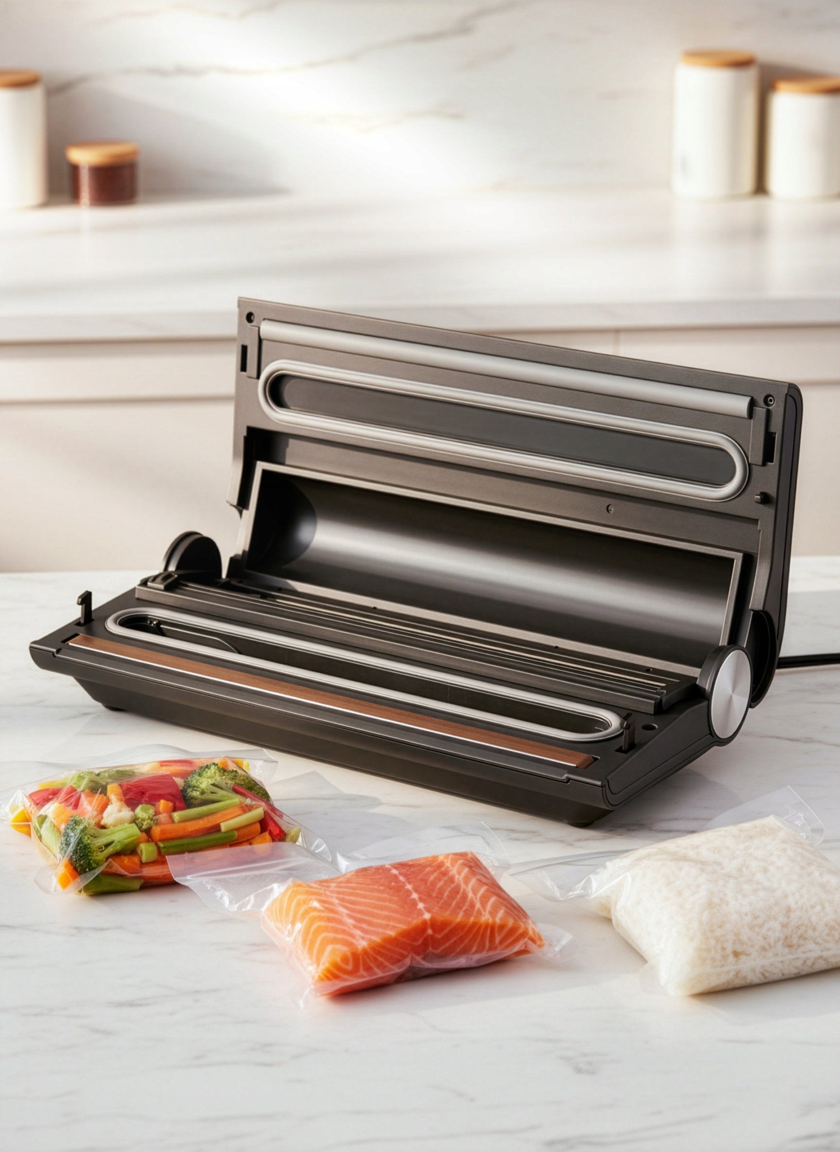 VACUUM SEALER FOR FOOD AUTOMATIC PACKAGING MACHINE FOR FOOD LEHMANN Power 130 W