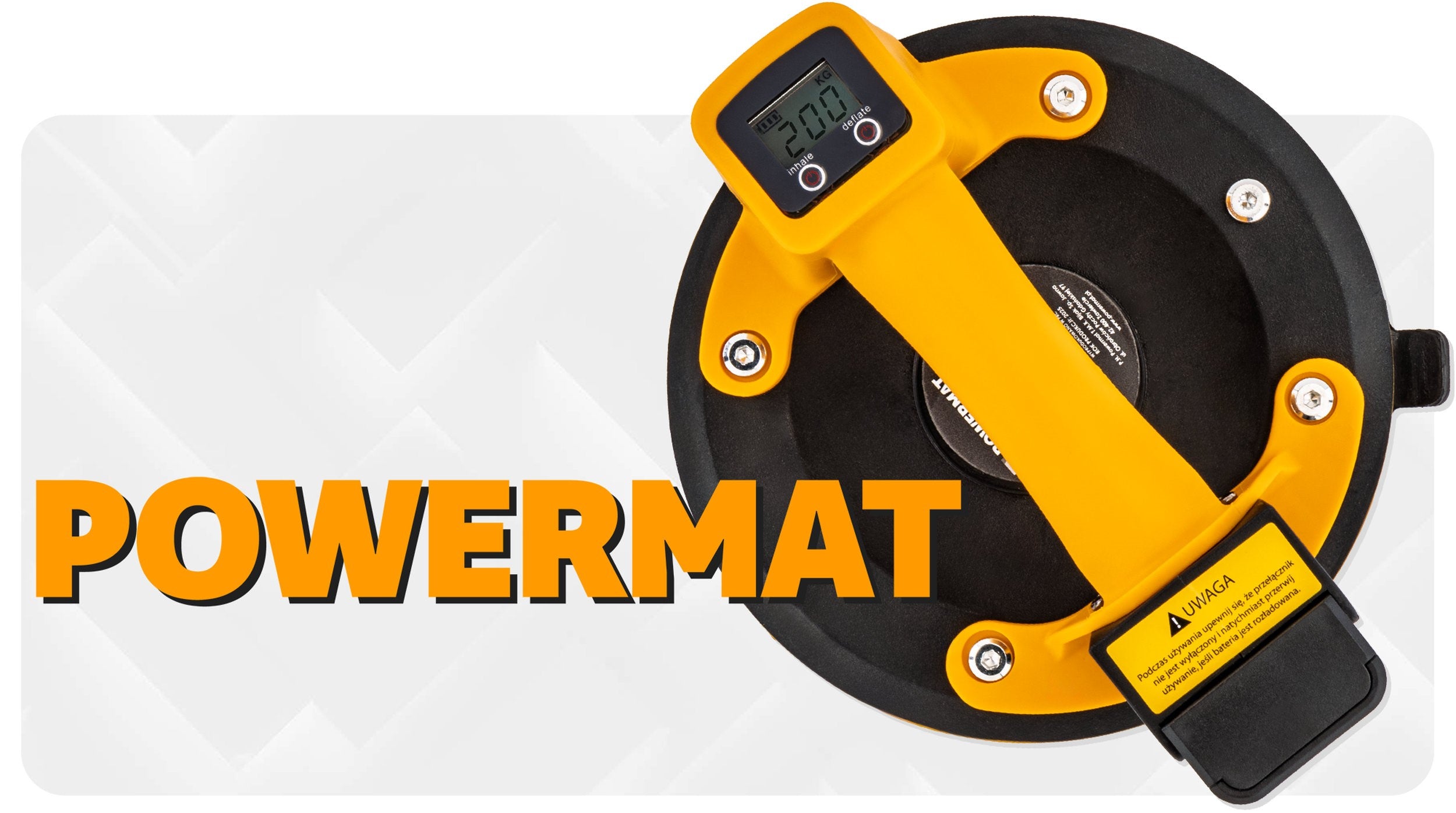 VACUUM SUCTION CUP FOR TILES HOLDER BATTERY LCD 200 KG 200 MM Brand Powermat