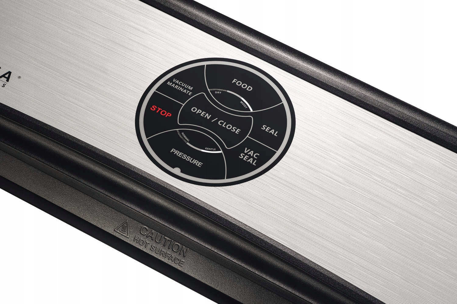 VACUUM sealer for food AUTOMATIC 4 FUNCTIONS 120W 0.8 BAR Brand Transa Electronics