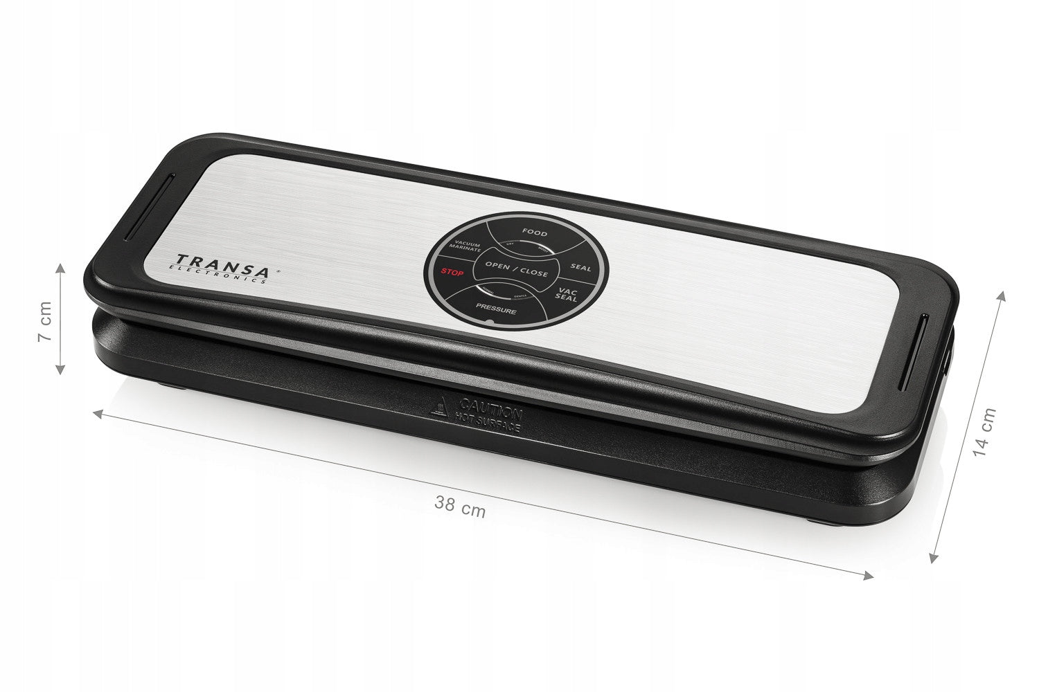VACUUM sealer for food AUTOMATIC 4 FUNCTIONS 120W 0.8 BAR Maximum seal width 30 cm