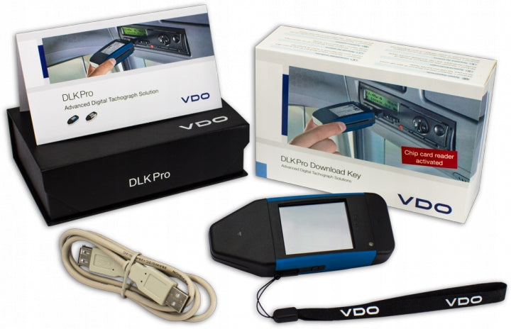 VDO DLK PRO S SMART 4.0 card and tachograph reader