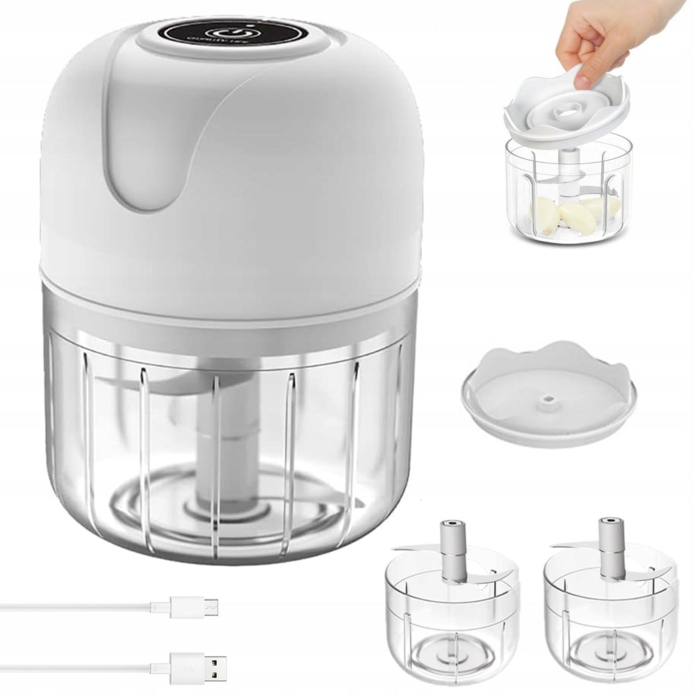 VEGETABLE CHOPPER ELECTRIC FOOD SHREDDER GARLIC PRESS Manufacturer code Elektryczna Siekacz do Warzyw