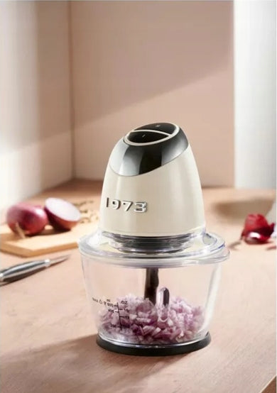 VEGETABLE CHOPPER SILVERCREST retro 1973 SMZC 500 C3 BEIGE Packaging status original