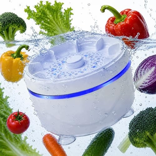 VEGETABLE FRUIT WASHING DEVICE WASHER FOOD PURIFIER FOR KITCHEN Packaging status original