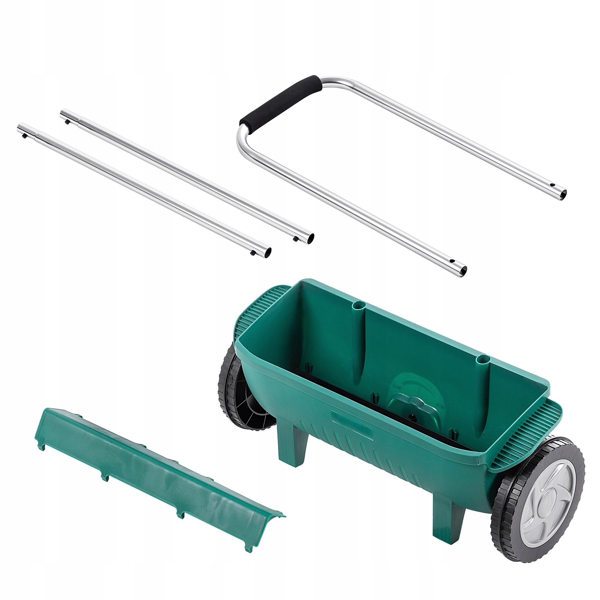 VEGETABLE GRASS SEED SPREADER MANUAL SALT SEED FERTILIZER SPREADER 12L Series piasku uniwersalny ogrodowy regulacja