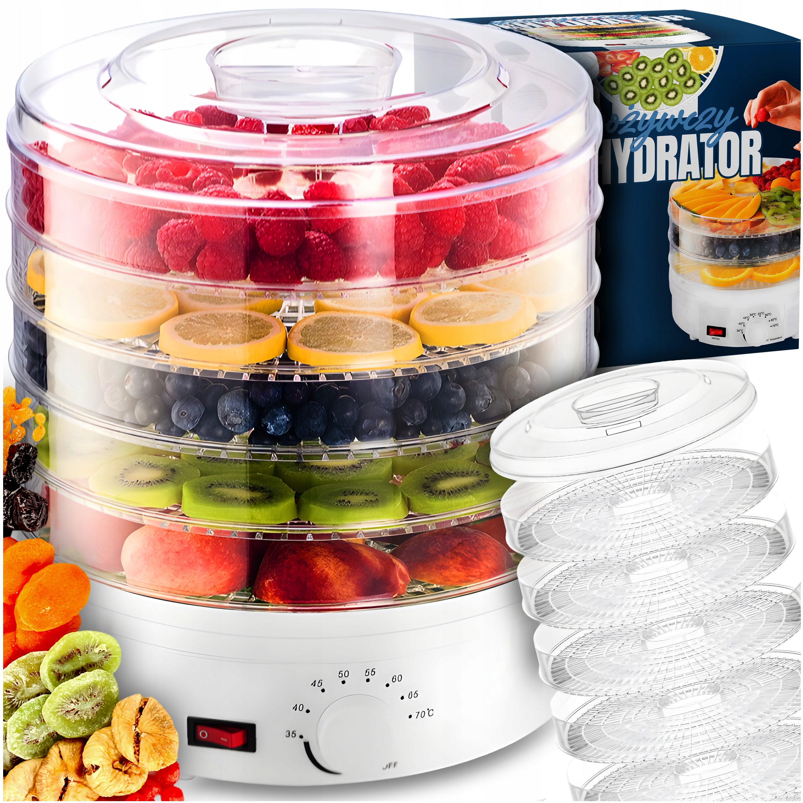 VEGETABLE MUSHROOM DRYER FOOD TEMPERATURE CONTROL 350W cook line