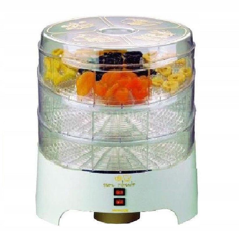 VEGETABLE MUSHROOM DRYER NIEWIADÓW 500W LARGE 3 SIEVES 7,5CM HIGH Poland