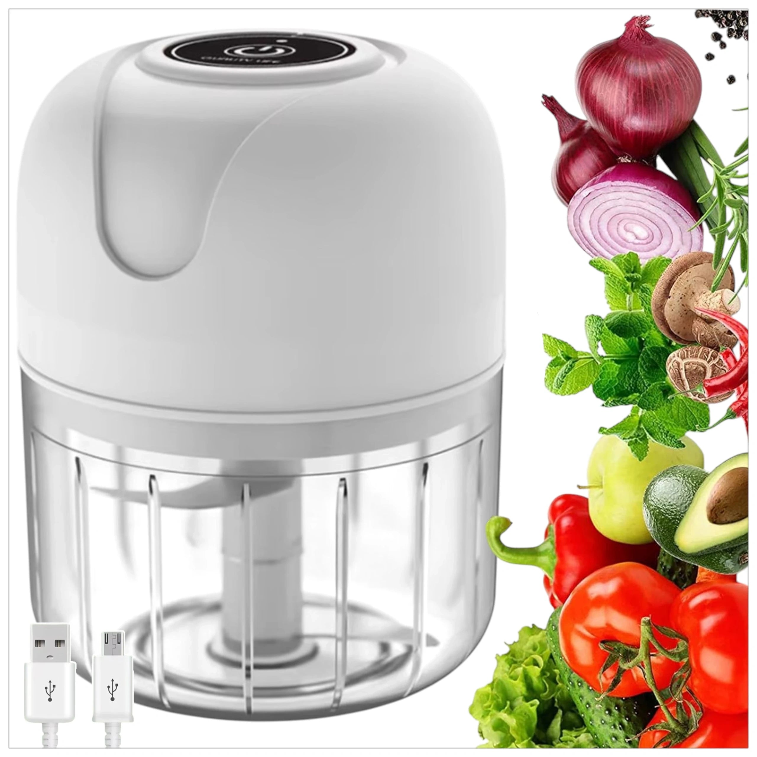 VEGETABLE SHREDDER FOOD INCISOR SHREDDER ELECTRIC SLICER 250ML Brand no brand