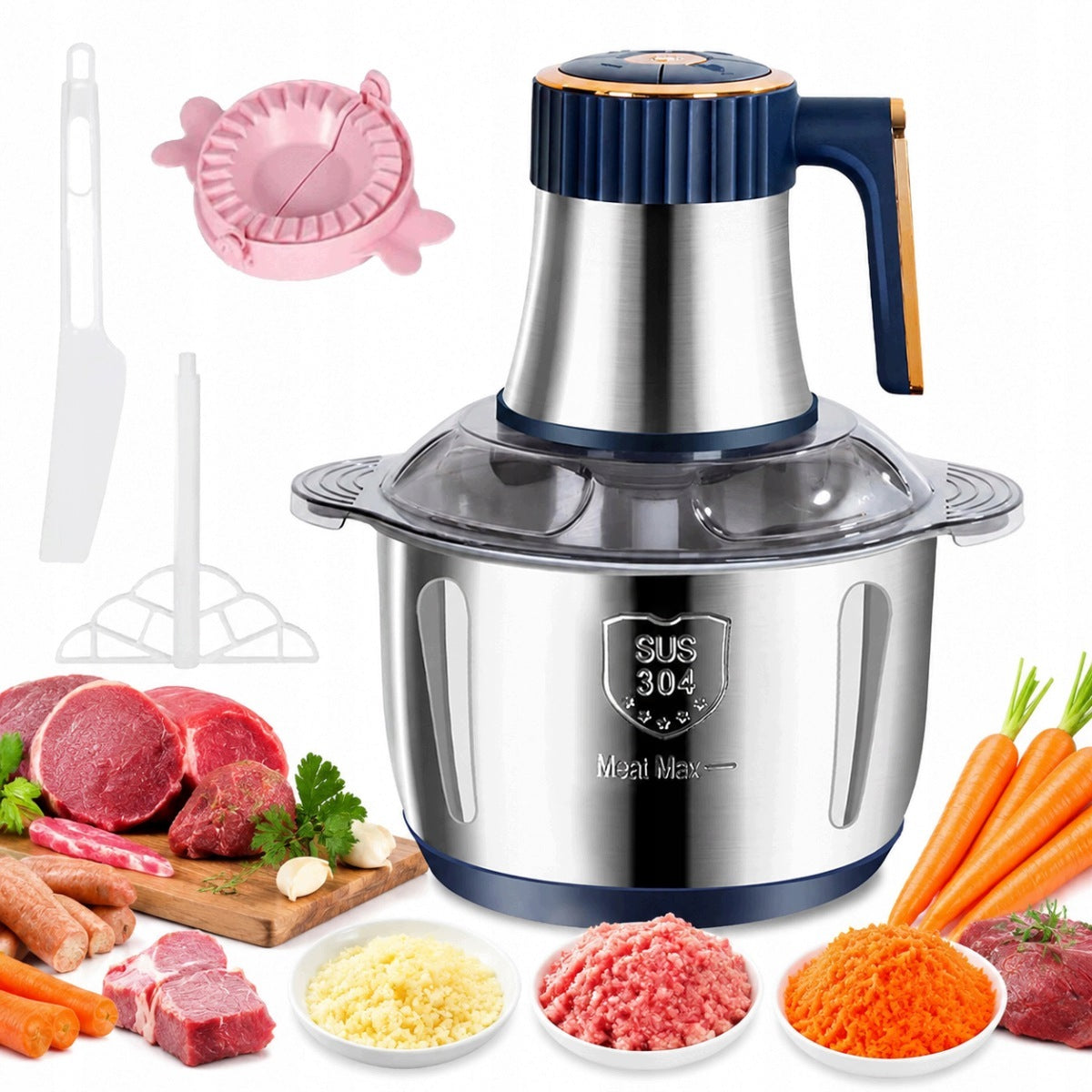 VEGETABLE SHREDDER MALAKSER CABBAGE ELECTRIC MEAT CHOPPER