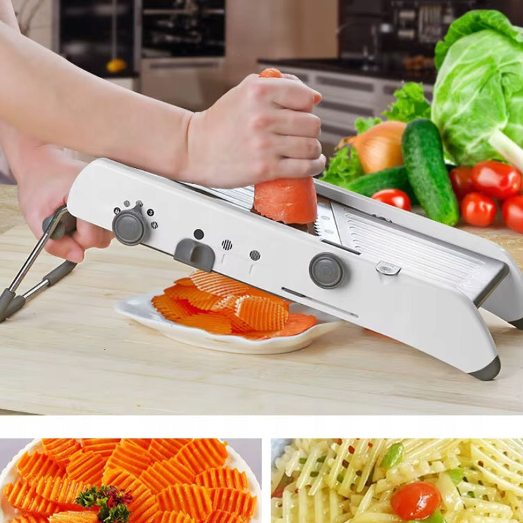 VEGETABLE SLICER ADJUSTABLE SLICER GRATER MANDOLIN FOR CUTTING Packaging status original