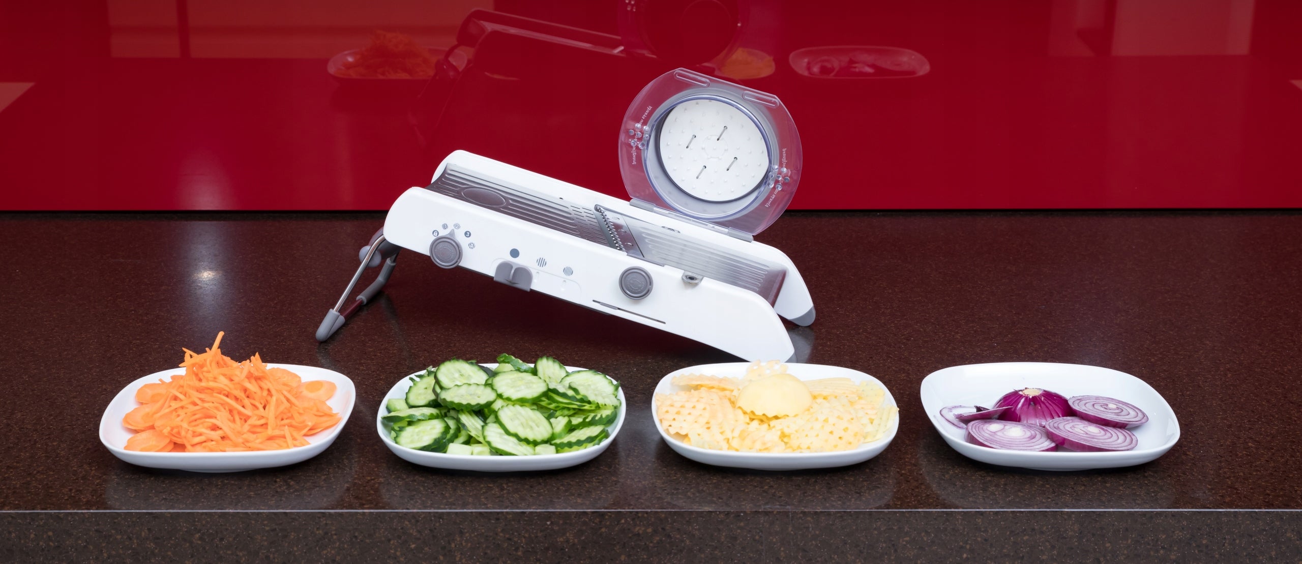 VEGETABLE SLICER GRATER ADJUSTABLE MANDOLIN CHOPPER Brand Zree