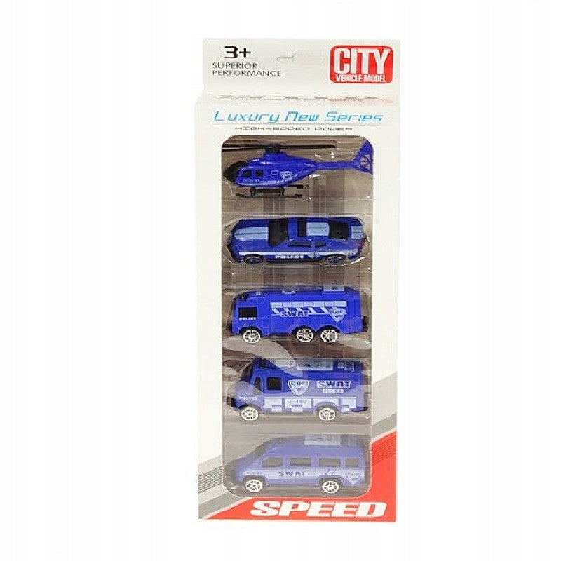 VEHICLES "POLICE - 2" - 5 pcs.