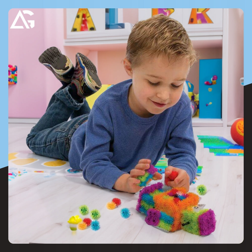 VELCRO CAPS COLORFUL CREATIVE BLOCKS 1000 MEGA LARGE SET OF XXL FOR BABY Manufacturer code NA PREZENT UKŁADANKA PUZZLE ZABAWKI DLA DZECI
