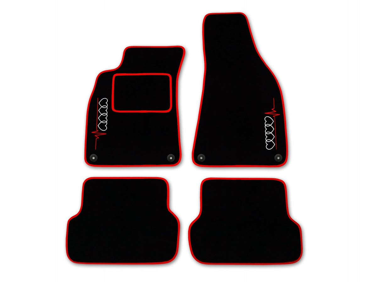 VELOUR RUGS FOR ALL AUDI MODELS + EMBROIDERY Manufacturer Lasota
