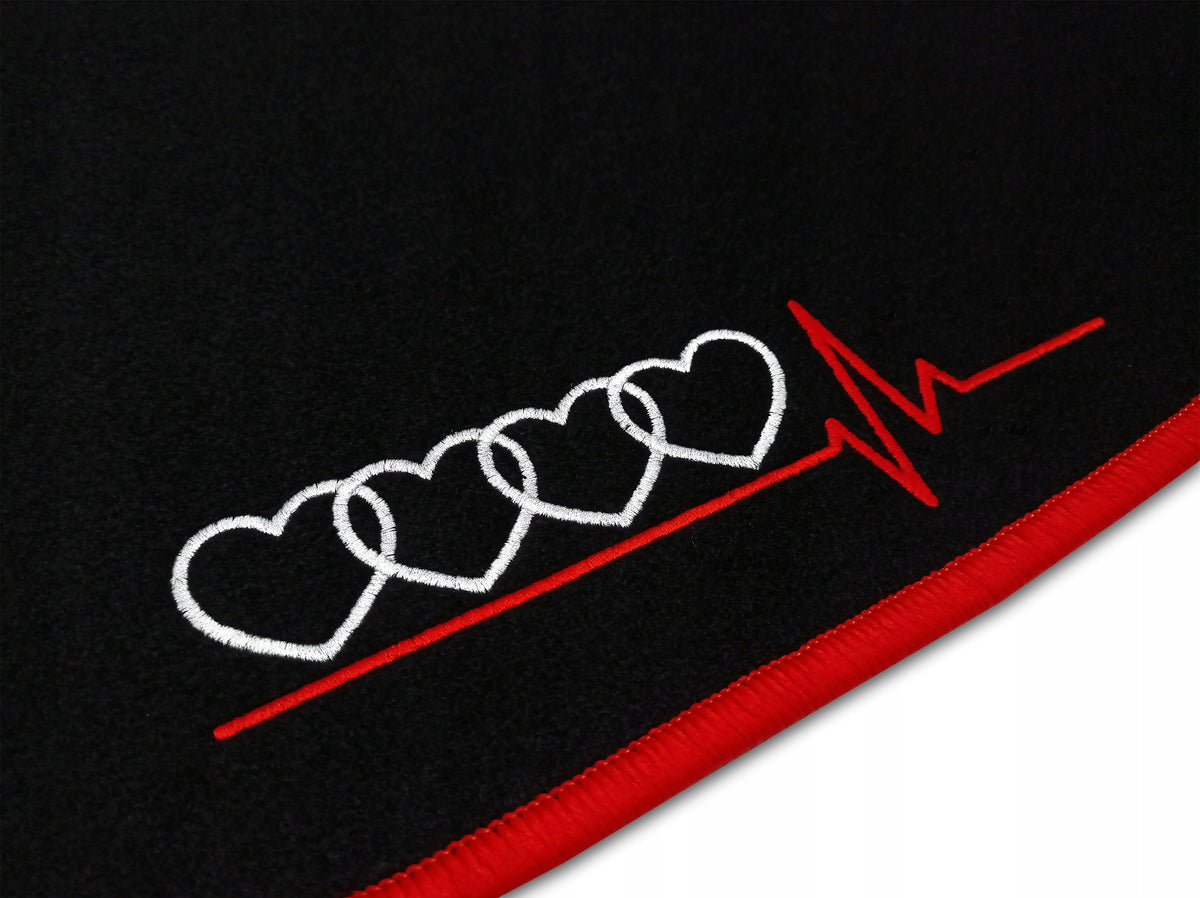 VELOUR RUGS FOR ALL AUDI MODELS + EMBROIDERY Manufacturer's catalog number 5904441429954
