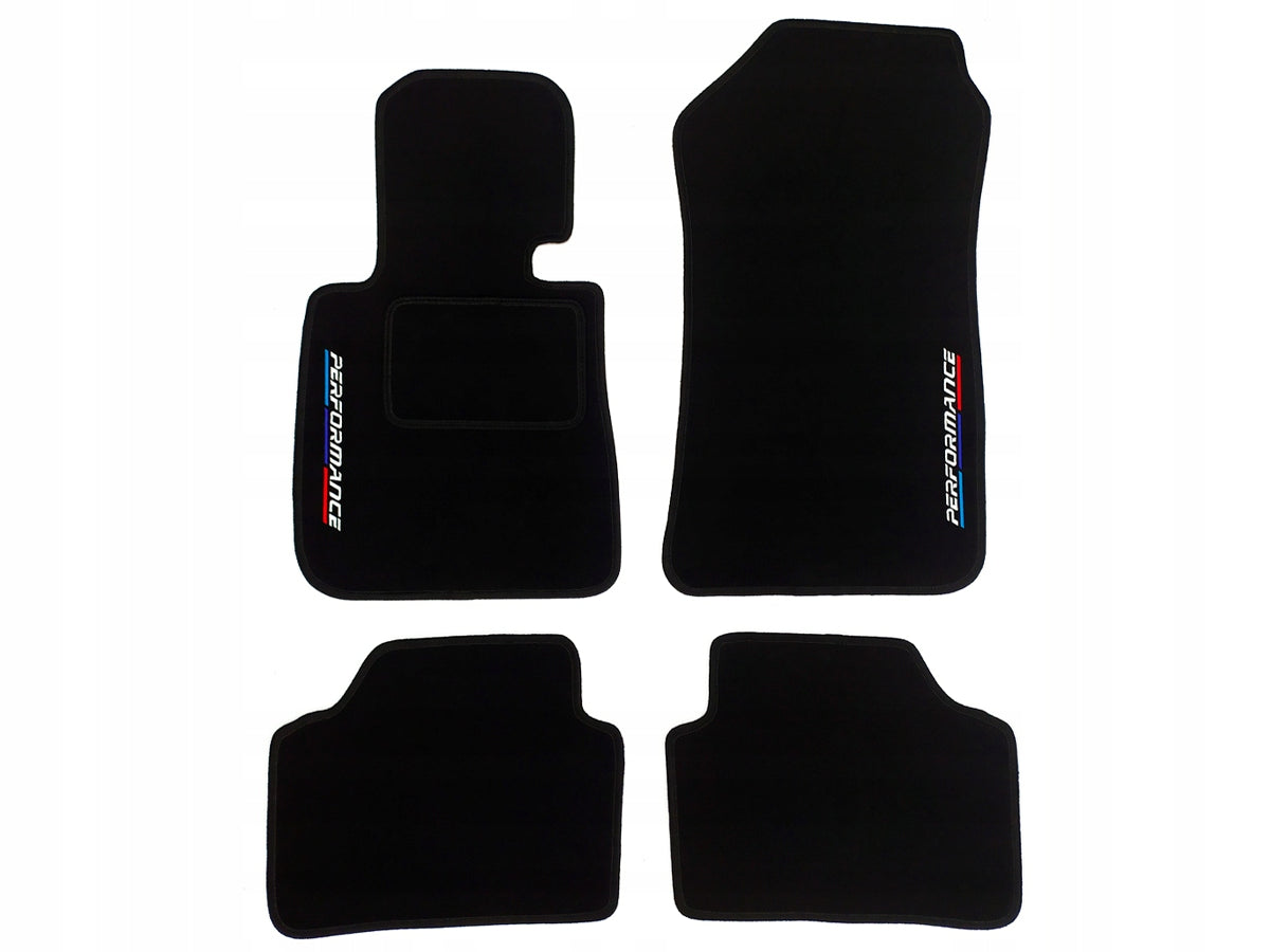 VELOUR RUGS FOR BMW 3 E90 (2005 - 2012)+ EMBROIDERY