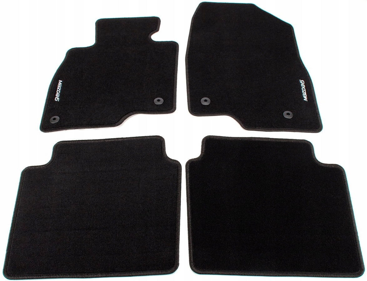 VELOUR RUGS FRONT+REAR MAZDA 6 GJ SEDAN 2012-2024 STANDARD ORIGINAL