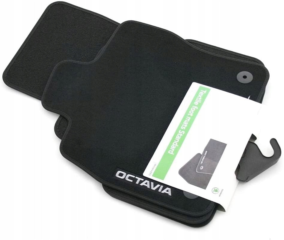VELOUR RUGS FRONT+REAR SKODA OCTAVIA III 2013-2020 ORIGINAL