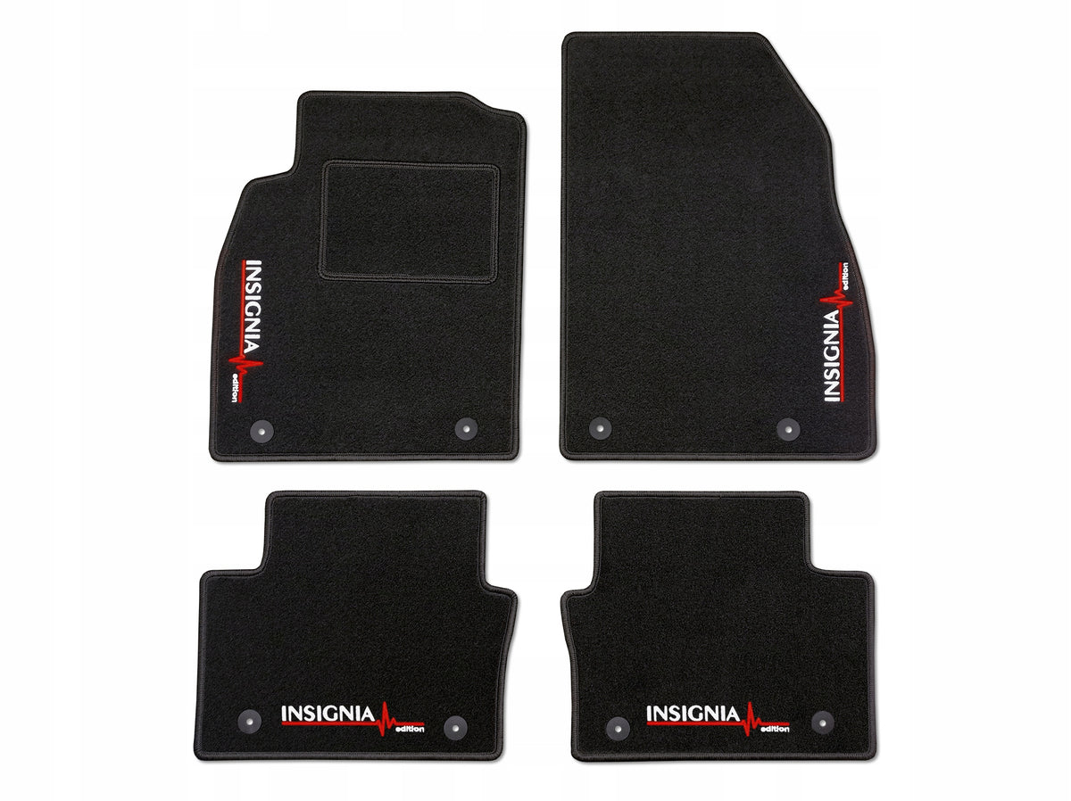 VELOUR RUGS OPEL INSIGNIA A PO LIFT +4x EMBROIDERY Manufacturer's catalog number 5904441496352