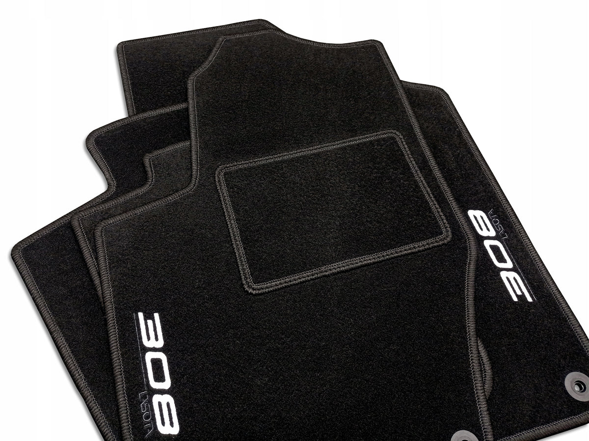 VELOUR RUGS PEUGEOT 308 II (2014-...) + EMBROIDERY Manufacturer Lasota