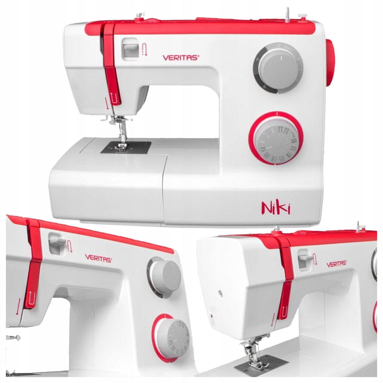 VERITAS NIKI SEWING MACHINE 23 STITCHES OVERLOK ADJUSTABLE DURABLE