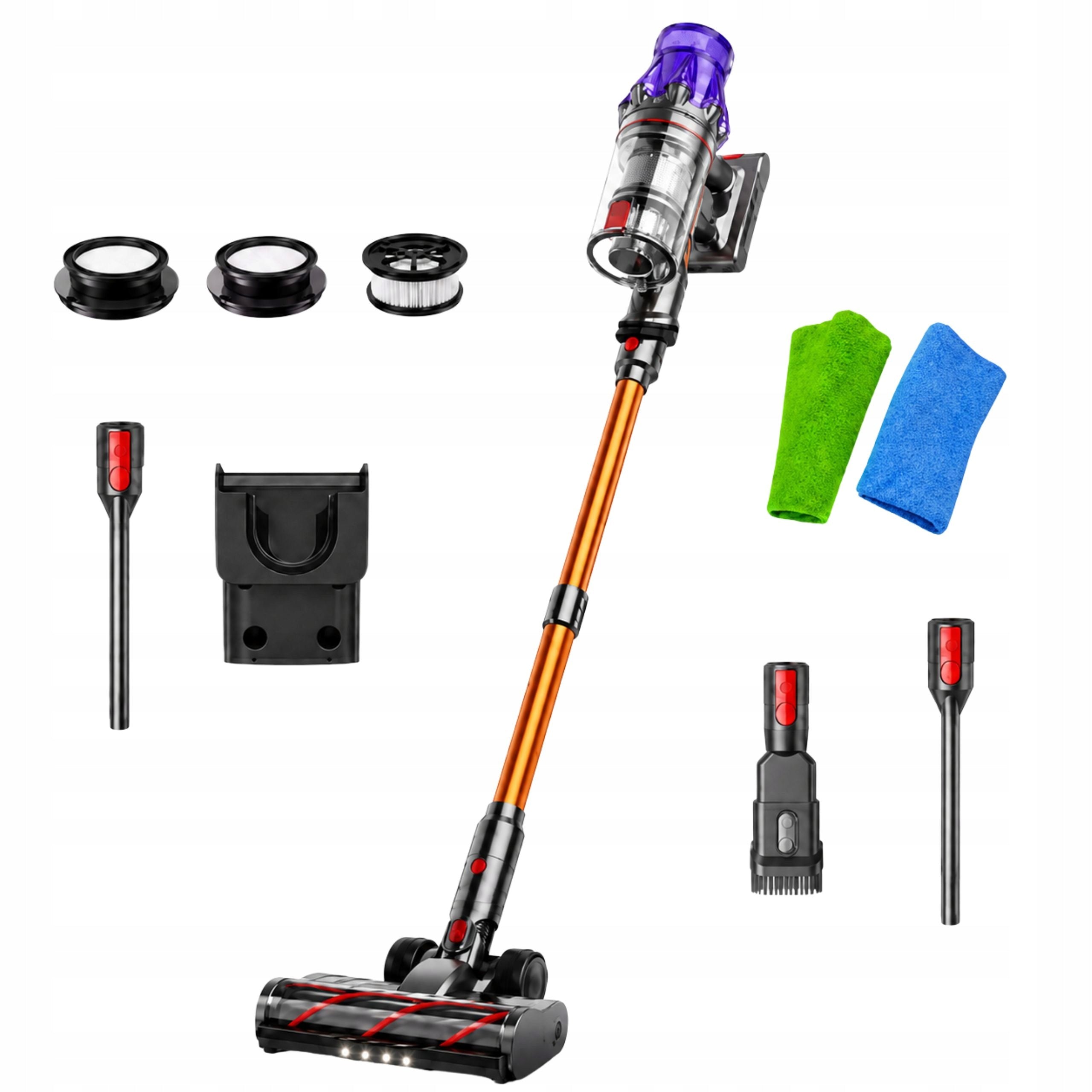 VERTICAL HANDHELD CORDLESS VACUUM CLEANER LARESAR v7 500W 50 000pa