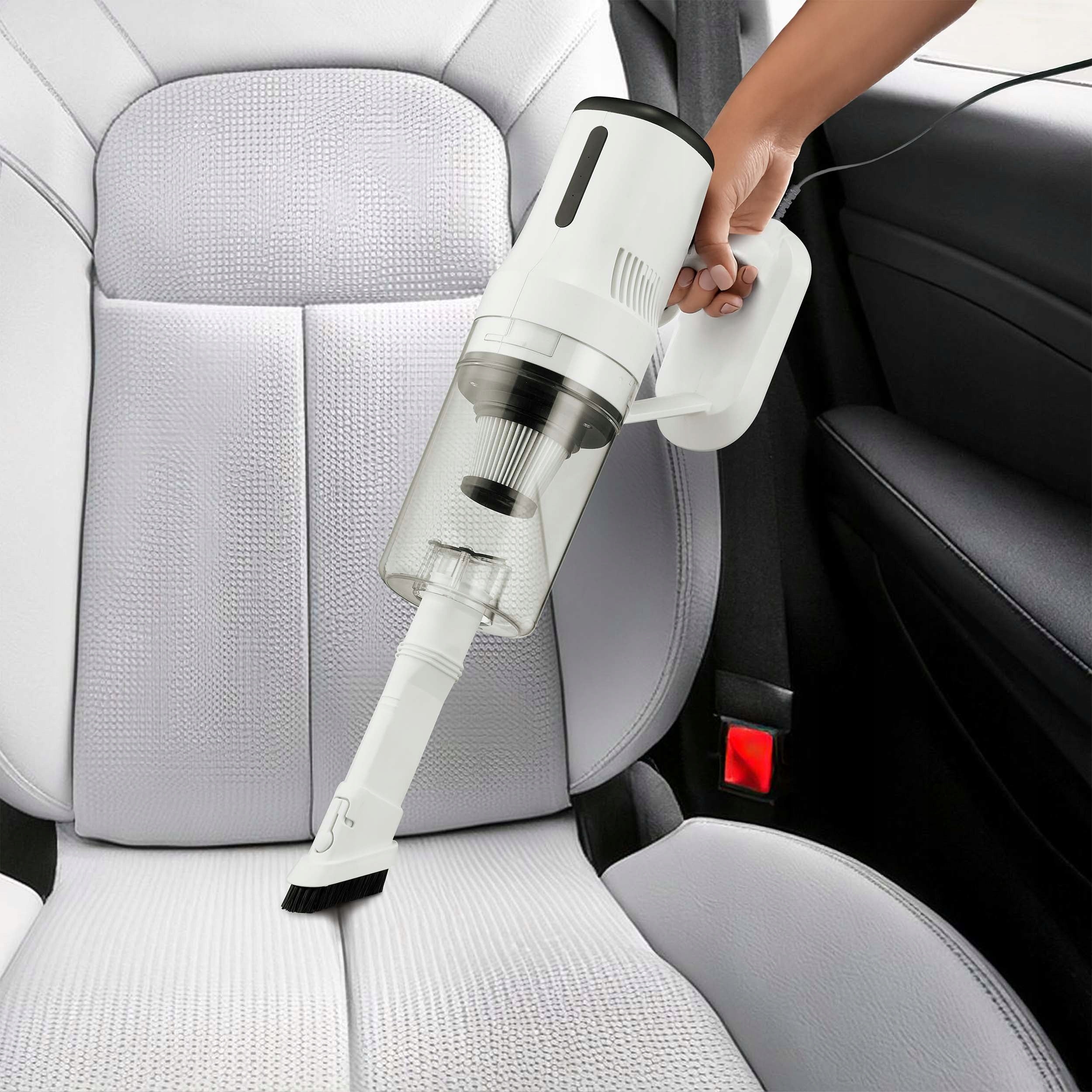 VERTICAL VACUUM CLEANER BAGLESS CORDED HANDHELD POWERFUL 2in1 600W HEPA H13 Dust container volume 1 l