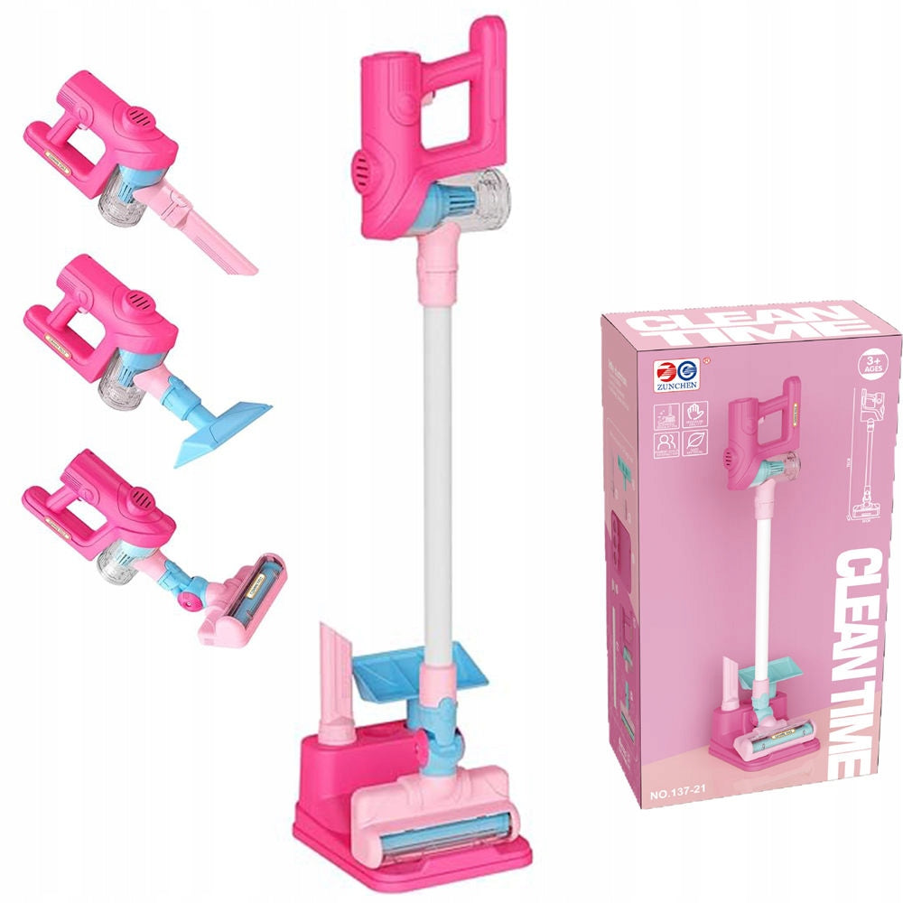 VERTICAL VACUUM CLEANER FOR CHILDREN PULLS BATTERY-OPERATED HOUSEHOLD APPLIANCES 3IN1 suction function
