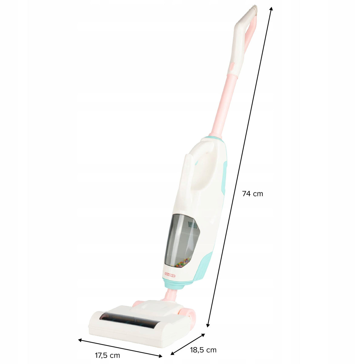 VERTICAL VACUUM CLEANER FOR CHILDREN WIRELESS WITH SUCTION FUNCTION WITH 2IN1 SOUND Manufacturer code Z3373